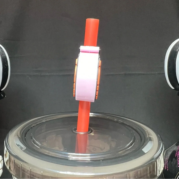 2024 Sanrio Hello Kitty Halloween Tumbler w/ Kitty Pumpkin Straw Topper - Picture 4 of 12